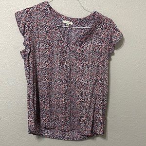 Anne Carson size medium floral top